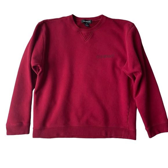 Club Monaco Other - Club Monaco Red Crewneck Sweatshirt